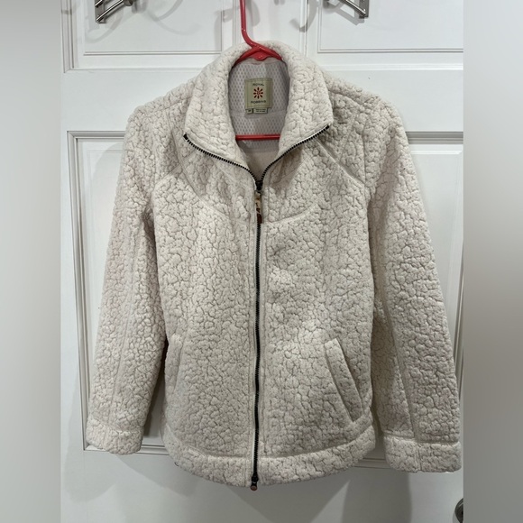 Royal Robbins Jackets & Blazers - Women’s cream/white Royal Robbins Sherpa Jacket Size Medium